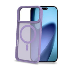 MAGMATT - Cover morbida trasparente con bordi effetto opaco compatibile con la tecnologia Magsafe per Apple iPhone 17 Pro Max  [IPHONE 17 CASES]