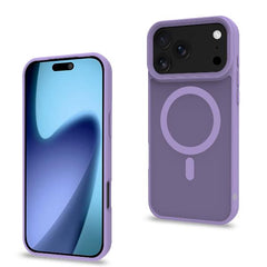 MAGMATT - Cover morbida trasparente con bordi effetto opaco compatibile con la tecnologia Magsafe per Apple iPhone 17 Pro Max  [IPHONE 17 CASES]