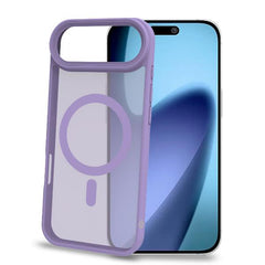 MAGMATT - Cover morbida trasparente con bordi effetto opaco compatibile con la tecnologia Magsafe per Apple iPhone Air [IPHONE 17 CASES]