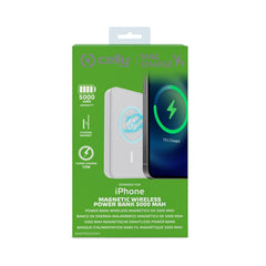 MAGPB5000 - 10W Wireless Powerbank 5000 mAh