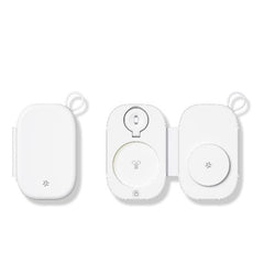MAGPOCKET3IN1 - Caricabatteria Wireless magnetico 3in1, Tecnologia Magsafe, potenza massima 15 Watt, pieghevole, ultra sottile
