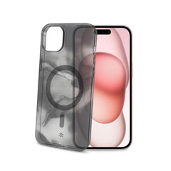 MAGSHADES - Cover semi-trasparente dotata di tecnologia Magsafe, bordi rinforzati, protezione tasti compatibile per Apple iPhone 15