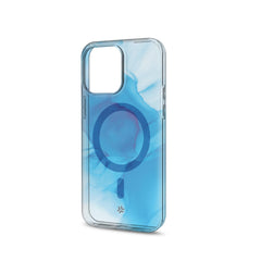 MAGSHADES - Cover semi-trasparente dotata di tecnologia Magsafe, bordi rinforzati, protezione tasti compatibile per Apple iPhone 15