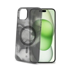 MAGSHADES - Cover semi-trasparente dotata di tecnologia Magsafe, bordi rinforzati, protezione tasti compatibile per Apple iPhone 15 Plus