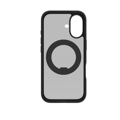 MAGSTAND - Cover in TPU semi trasparente con anello magnetico integrato che funge da stand compatibile con la tecnologia Magsafe per Apple IPhone 17 [IPHONE 17 CASES]