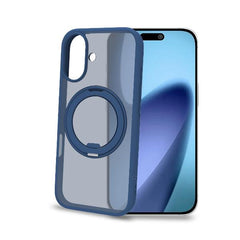 MAGSTAND - Cover in TPU semi trasparente con anello magnetico integrato che funge da stand compatibile con la tecnologia Magsafe per Apple IPhone 17 [IPHONE 17 CASES]