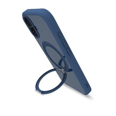 MAGSTAND - Cover in TPU semi trasparente con anello magnetico integrato che funge da stand compatibile con la tecnologia Magsafe per Apple IPhone 17 [IPHONE 17 CASES]
