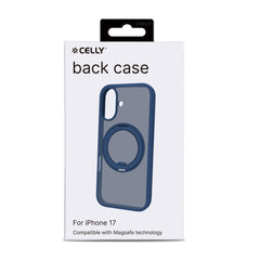 MAGSTAND - Cover in TPU semi trasparente con anello magnetico integrato che funge da stand compatibile con la tecnologia Magsafe per Apple IPhone 17 [IPHONE 17 CASES]