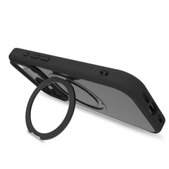 MAGSTAND - Cover in TPU semi trasparente con anello magnetico integrato che funge da stand compatibile con la tecnologia Magsafe per Apple IPhone 17 Pro [IPHONE 17 CASES]