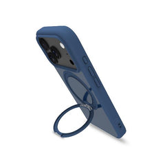 MAGSTAND - Cover in TPU semi trasparente con anello magnetico integrato che funge da stand compatibile con la tecnologia Magsafe per Apple IPhone 17 Pro [IPHONE 17 CASES]