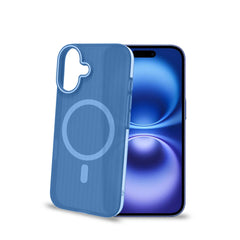 MAGSUIT - Cover semi trasparente in materiale PC compatibile con la tecnologia Magsafe texture ruvida compatibile con Apple iPhone 16 [IPHONE 16 CASES]