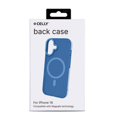 MAGSUIT - Cover semi trasparente in materiale PC compatibile con la tecnologia Magsafe texture ruvida compatibile con Apple iPhone 16 [IPHONE 16 CASES]