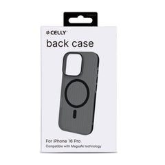 MAGSUIT - Cover semi trasparente in materiale PC compatibile con la tecnologia Magsafe texture ruvida compatibile con Apple iPhone 16 Pro [IPHONE 16 CASES]