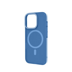 MAGSUIT - Cover semi trasparente in materiale PC compatibile con la tecnologia Magsafe texture ruvida compatibile con Apple iPhone 16 Pro [IPHONE 16 CASES]