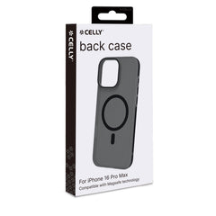 MAGSUIT - Cover semi trasparente in materiale PC compatibile con la tecnologia Magsafe texture ruvida compatibile con Apple iPhone 16 Pro Max[IPHONE 16 CASES]