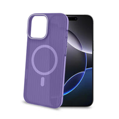 MAGSUIT - Cover semi trasparente in materiale PC compatibile con la tecnologia Magsafe texture ruvida compatibile con  Apple iPhone 16 Pro Max [IPHONE 16 CASES]