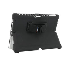 COVER PROTETTIVA RINFORZATA PER MICROSOFT SURFACE PRO 8 - SURFACE PRO 9 - SURFACE PRO 10 CON CAVALLETTO + CINTURINO GIREVOLE A 360°
