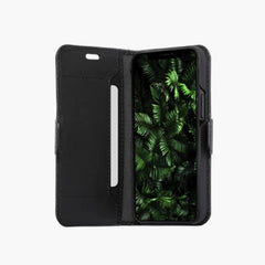 Milano - Custodia in pelle Saffiano per iPhone 12 mini - Nero