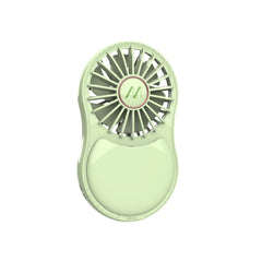 MUITOMAS- Ventolina con Specchio e luce Led verde salvia
