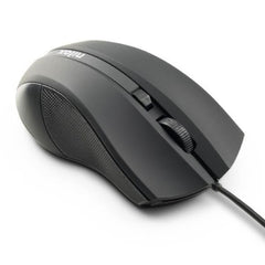 NILOX TECH - Mouse ottico, connessione USB-A, 1600DPI, 2 tasti, lunghezza cavo 1.3 mt
