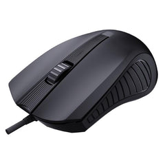 NILOX TECH - Mouse ottico, connessione USB-A, 2400DPI, 4 tasti, lunghezza cavo 1.5 mt