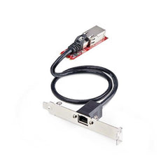 Scheda di Rete M.2 2280 2.5GbE a 1 porta, velocità multi-Gigabit (2.5G/1G/100M/10M), NIC NBASE-T (802.3bz), M.2 B+M Key, Interfaccia Ethernet PCIe per PC SFF/Desktop