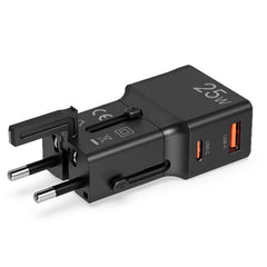 MULTIPLUGSL25W - 25W Multiplug Slim Travel Charger