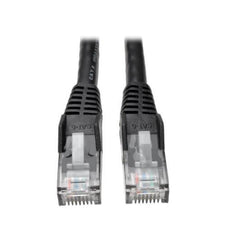 Tripplite cavo Ethernet (RJ45 M/M) modellato (UTP) Cat6 Gigabit nero, 3,05 m - N201-010-BK