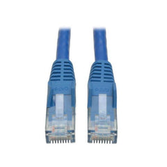 Tripplite cavo Ethernet (RJ45 M/M) modellato (UTP) Cat6 Gigabit blu, 4,57 m - N201-015-BL