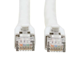 Tripplite cavo Ethernet S/FTP schermato certificato Cat8 25G/40G (RJ45 M/M), PoE, bianco, 3,05 m - N272-010-WH