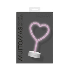MUITOMAS - Lampada al neon da tavolo