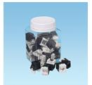 PRESA NETKEY RJ45U CAT.6 NERO