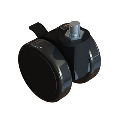 Lockable castor wheels