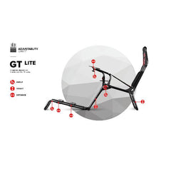 NEXT LEVEL RACING POSTAZIONE DI GUIDA GT LITE