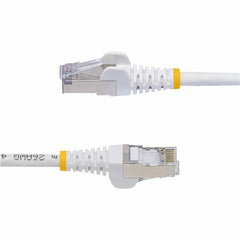 Cavo Ethernet CAT8 bianco da 50cm, Snagless RJ45, 25G/40G