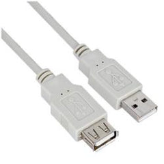 NILOX TECH - Cavo con connettore USB-A 2.0 a connettore USB-B 2.0, maschio a maschio, lunghezza cavo 2 mt, schermato, velocità max trasferimento: 480 Mbit/s