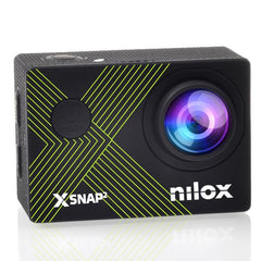 NILOX - Action Cam XSNAP2, video in alta definizione fino a 4K, foto nitide fino a 16MP, display LCD da 2", connessione Wi-Fi, resistenza con impermeabilità fino a 30 metri