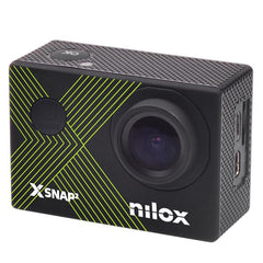 NILOX - Action Cam XSNAP2, video in alta definizione fino a 4K, foto nitide fino a 16MP, display LCD da 2", connessione Wi-Fi, resistenza con impermeabilità fino a 30 metri