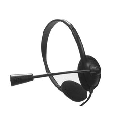 NILOX TECH - Cuffia con connessione porta USB, regolazione del suono, modalità mute del microfono