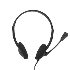 NILOX TECH - Cuffia con connessione porta USB, regolazione del suono, modalità mute del microfono