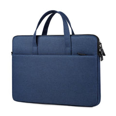 NILOX TECH - Borsa per Notebook/Laptop 15.6", slim, 2 ampi scomparti, manico e tracolla, cerniera rinforzata