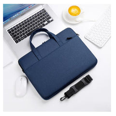 NILOX TECH - Borsa per Notebook/Laptop 15.6", slim, 2 ampi scomparti, manico e tracolla, cerniera rinforzata