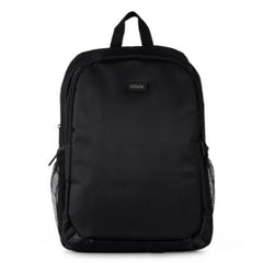 NILOX TECH - Zaino per Notebook/Laptop 15.6", spallacci imbottiti e regolabili, cerniera in metallo, 2 ampi scomparti e scomparti esterni