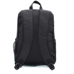 NILOX TECH - Zaino per Notebook/Laptop 15.6", spallacci imbottiti e regolabili, cerniera in metallo, 2 ampi scomparti e scomparti esterni