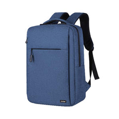 NILOX TECH - Zaino per Notebook/Laptop 15.6", 3 ampi scomparti, spallacci imbottiti e regolabili, aggancio trolley, materiali impermeabili
