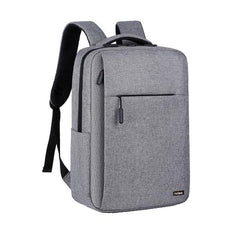 NILOX TECH - Zaino per Notebook/Laptop 15.6", 3 ampi scomparti, spallacci imbottiti e regolabili, aggancio trolley, materiali impermeabili