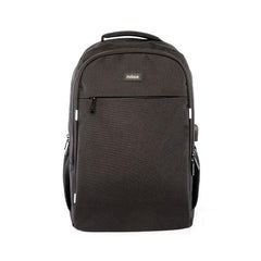 NILOX TECH - Zaino per Notebook/Laptop 15.6", 5 ampi scomparti, schienale rinforzato, spallacci imbottiti e regolabili, presa USB sullo zaino, cerniera in metallo