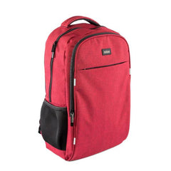 NILOX TECH - Zaino per Notebook/Laptop 15.6", 5 ampi scomparti, schienale rinforzato, spallacci imbottiti e regolabili, presa USB sullo zaino, cerniera in metallo