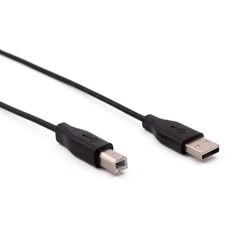 NILOX TECH - Cavo con connettore USB-A 2.0 a connettore USB-B, maschio a maschio, lunghezza cavo 1.8 mt, schermato, velocità max trasferimento 480 Mbit/s