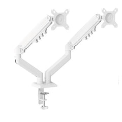 NILOX TECH - Supporto a doppio braccio per monitor da 15” a 32”